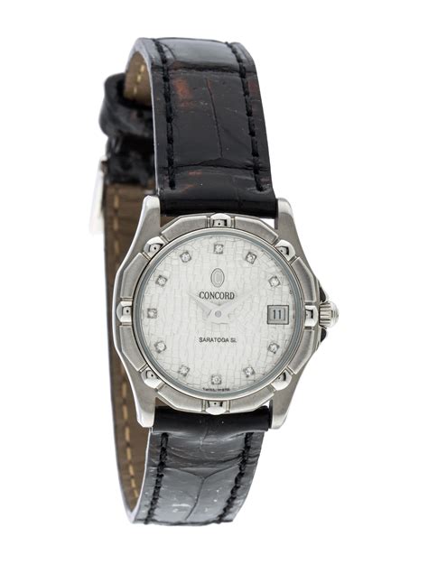 concord saratoga sl watch|concord saratoga watch band replacement.